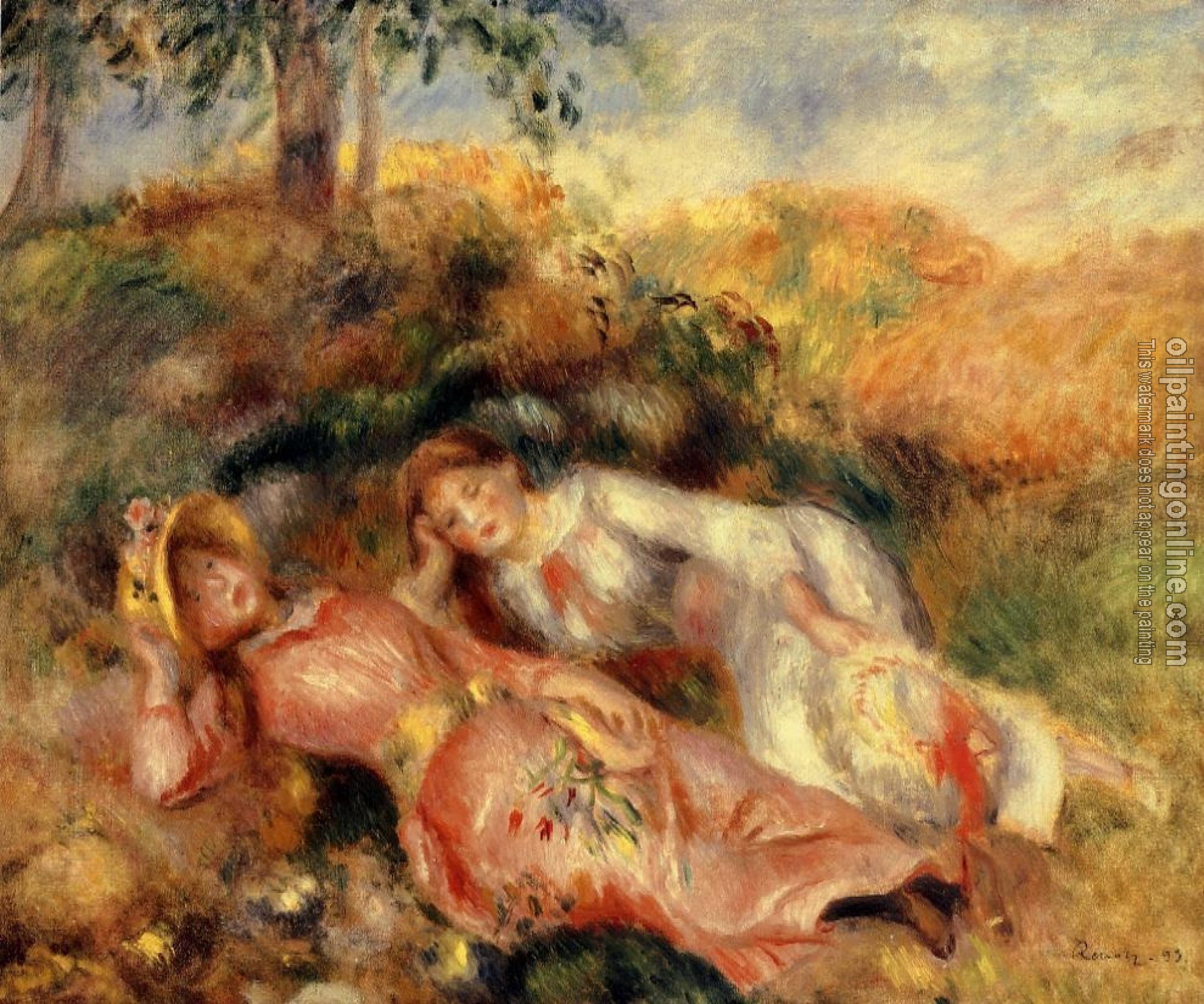 Renoir, Pierre Auguste - Reclining Women